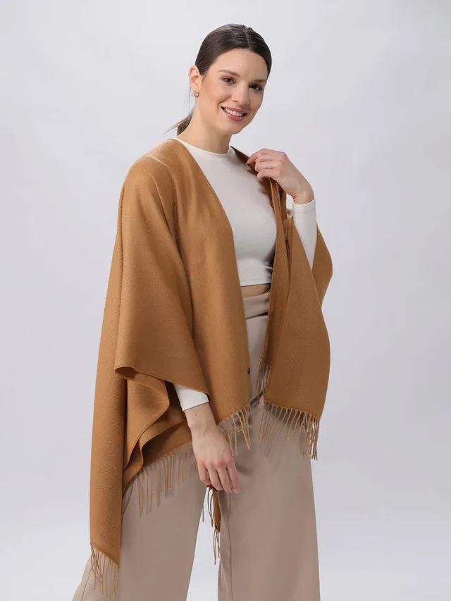 fraas-poncho-unifarben-aus-polyacryl-130-x-150-cm image 1