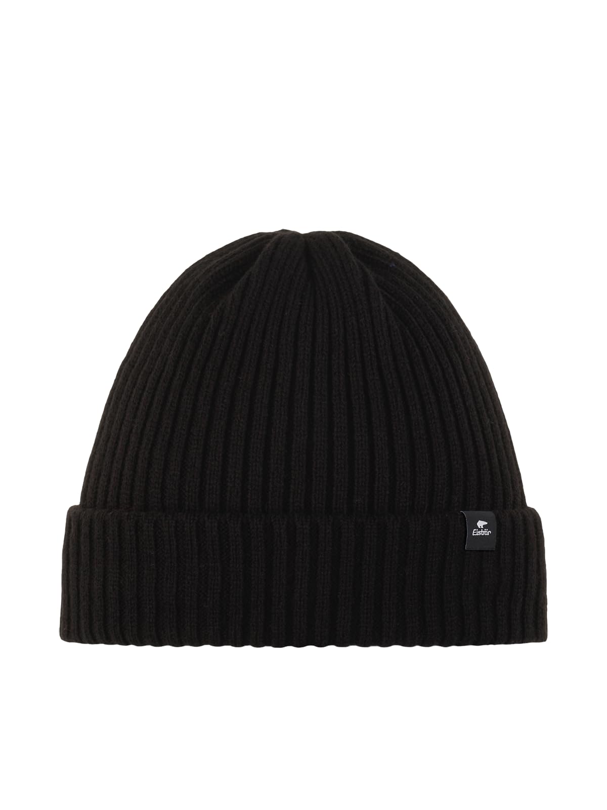 eisb-r-ripp-2-0-beanie-strickm-tze-mit-umschlag-grau image 1