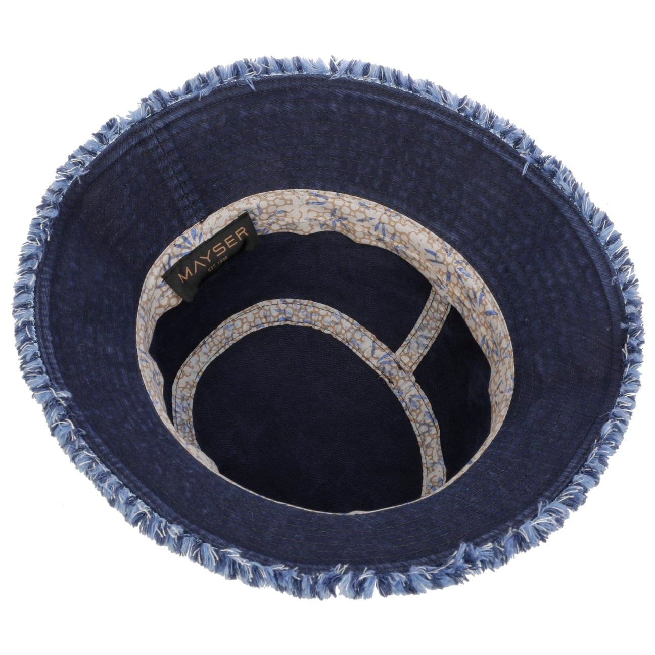 mayser-fil-bucket-stoffhut-mit-fransen-nannia-damen-bucket-hat-aus-baumwolle-mit image 5