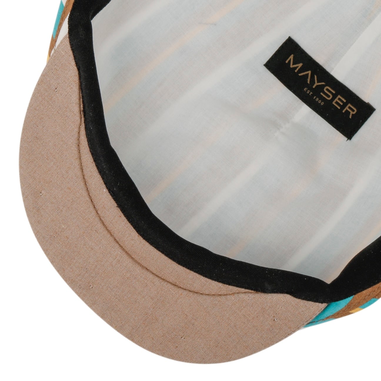 mayser-sidney-stripes-flatcap-schirmm-tze-herren image 8