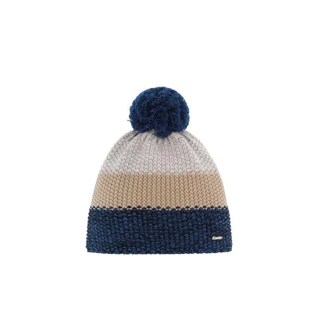 eisb-r-star-pompon-rl-beanie-strickm-tze-mit-bommel-und-fleecefutter-merinowolle image 1