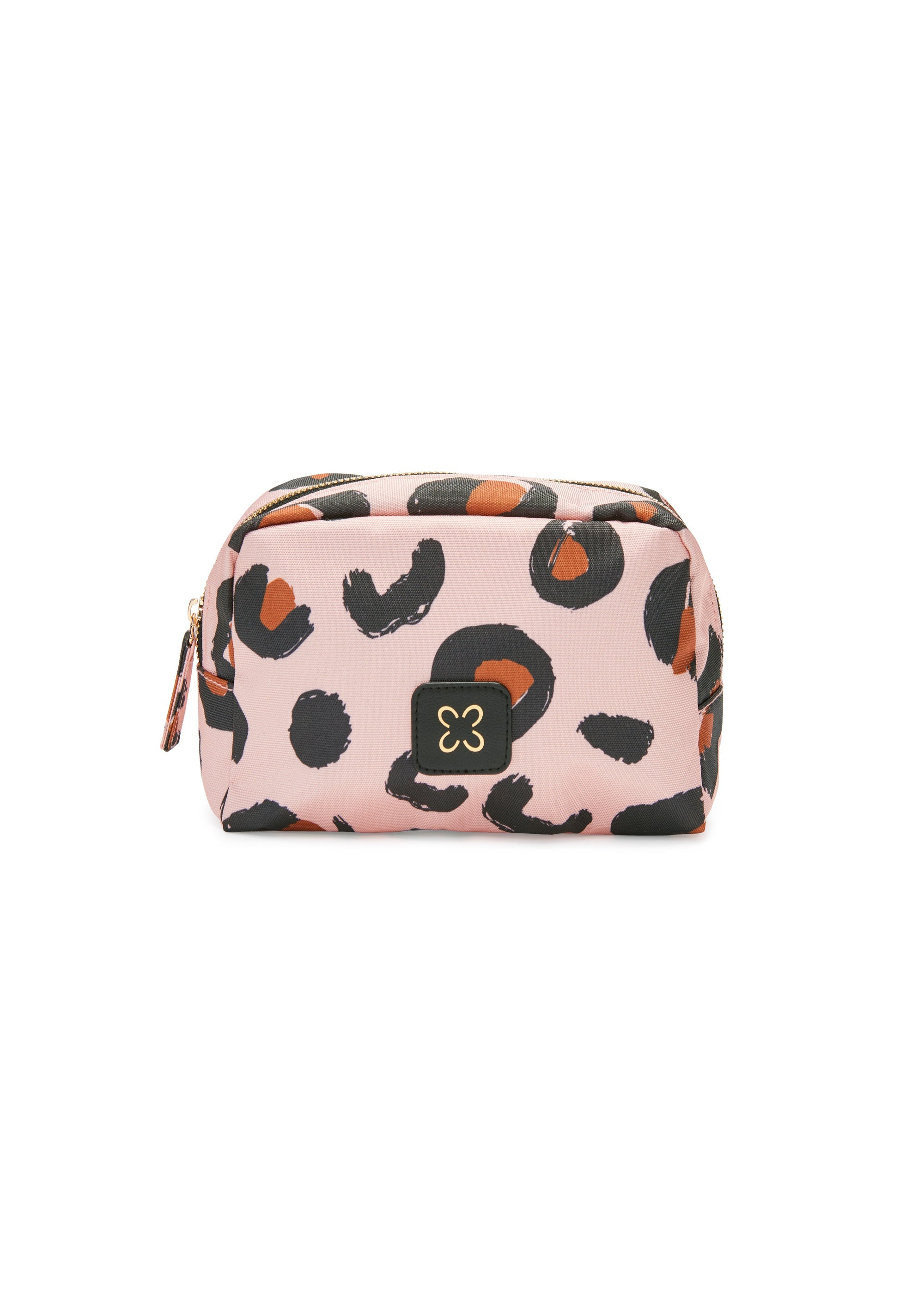 codello-kosmetiktasche-mit-rosa-leo-muster-recyceltes-polyester image 1