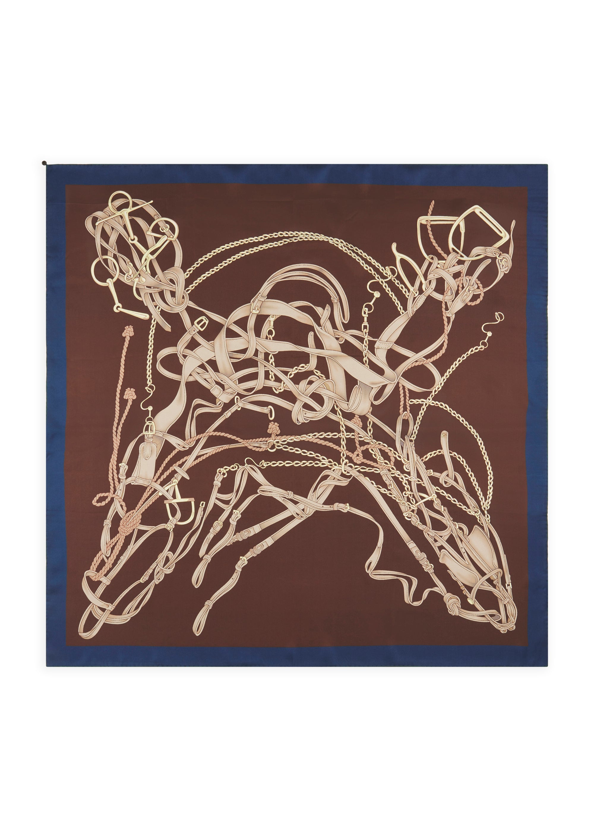codello-tuch-aus-seide-mit-g-rtel-und-ketten-motiven image 1
