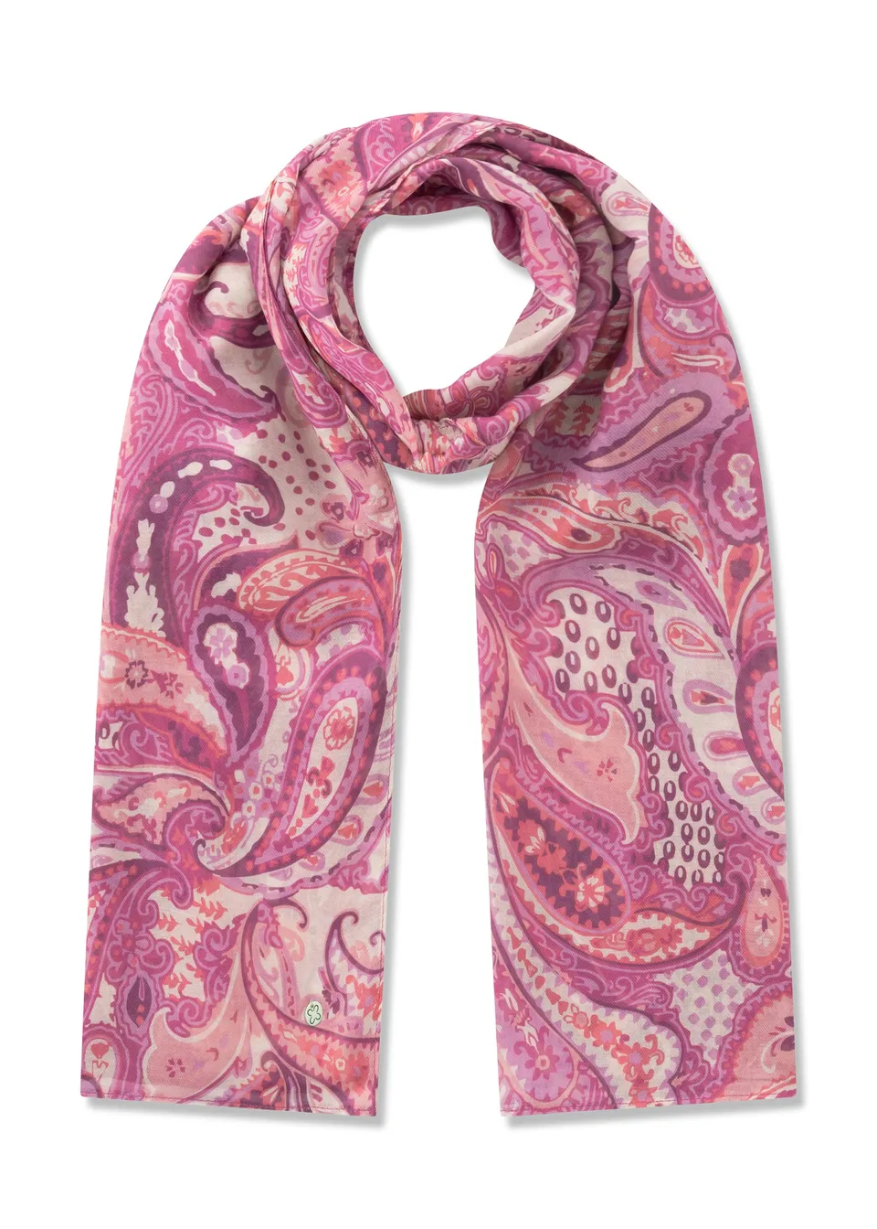 codello-schal-recyceltes-polyester-mit-paisleymuster-pink image 1