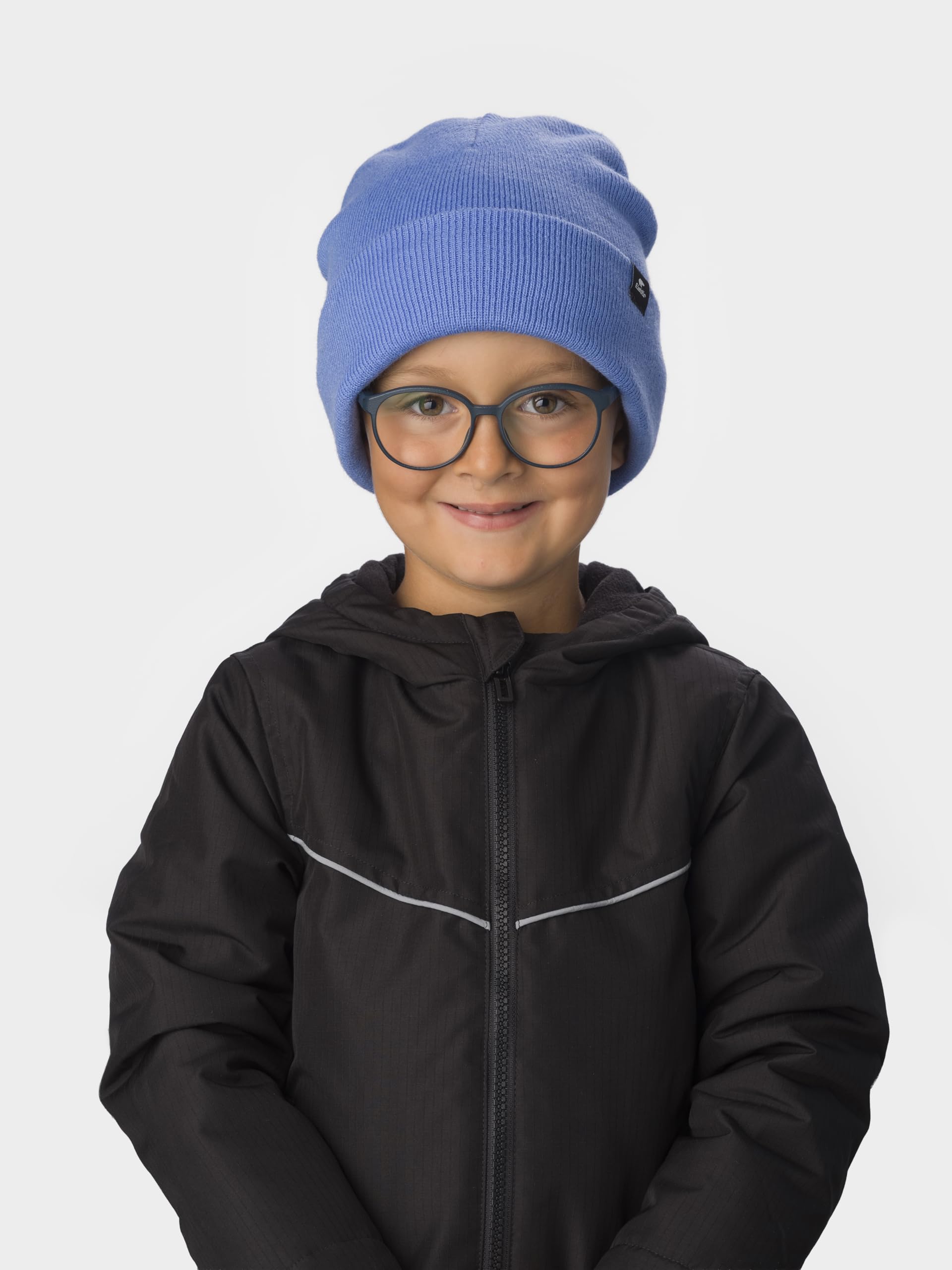 eisb-r-skater-kids-winterm-tze-55-cm-7-8-jahre-beanie-mit-umschlag image 3