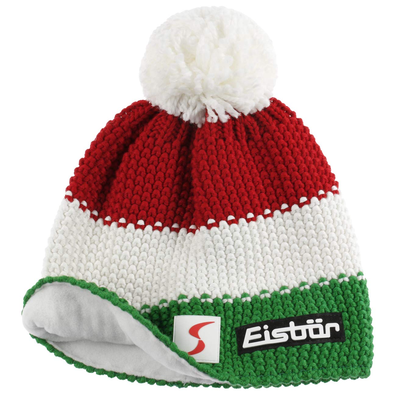 eisb-r-star-pompon-sp-unisex-m-tze-mit-innenfleece-und-austria-skiteam-logo image 4
