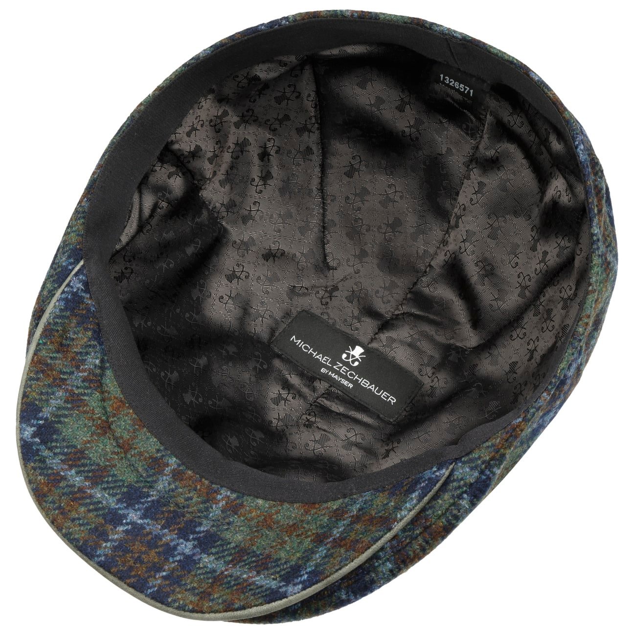 mayser-marzio-check-zechbauer-flatcap-aus-seide-und-schurwolle image 4
