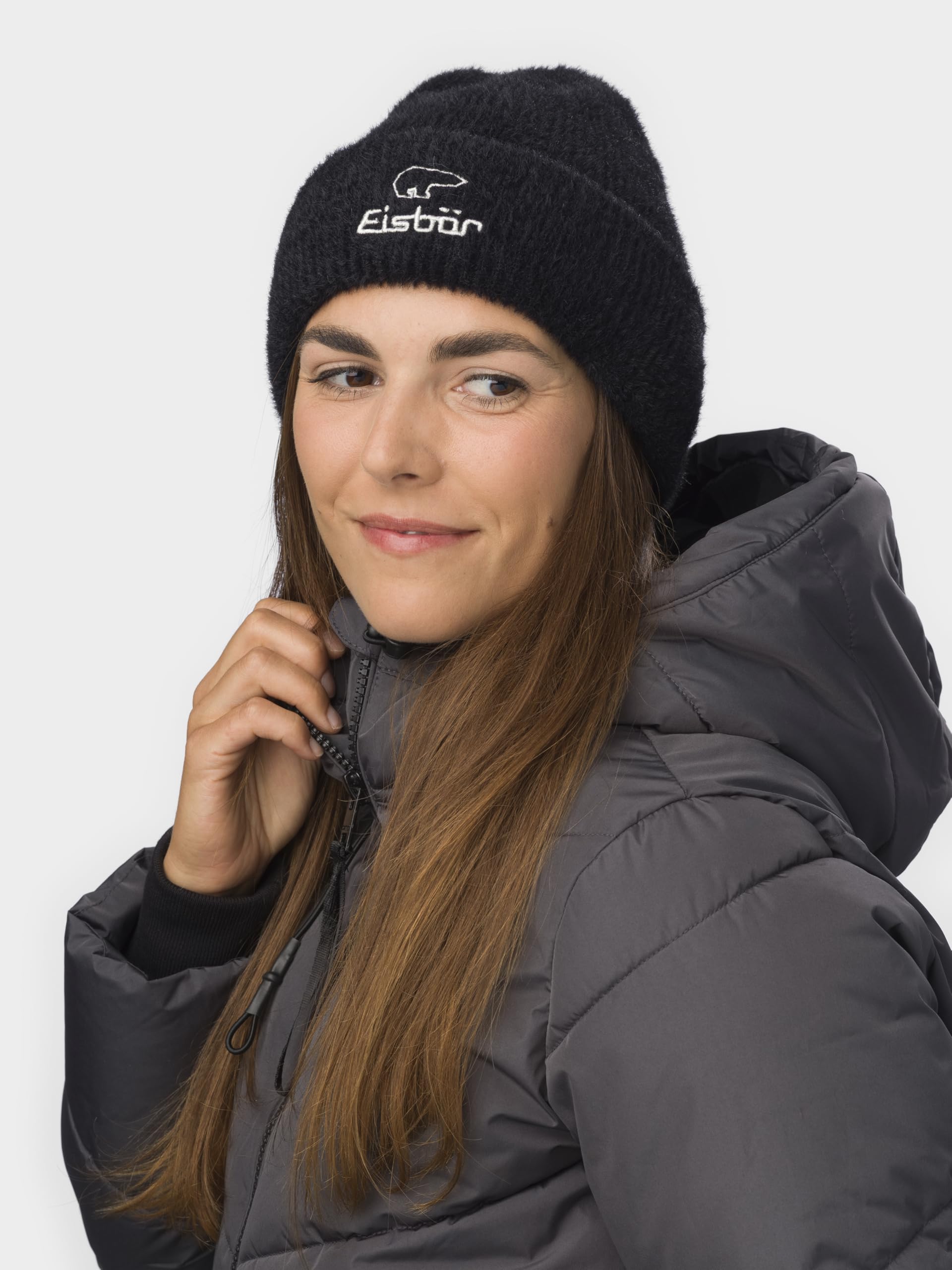 eisb-r-mana-beanie-unisex-mit-umschlag-teddy-fisherman-m-tze image 4