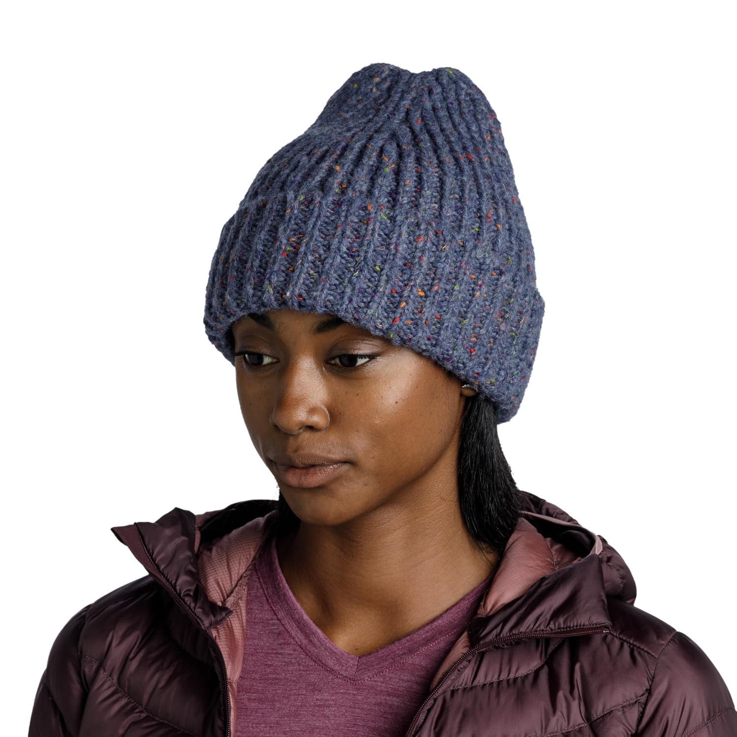 buff-strickm-tze-knitted-fleece-band-wollmix-primaloft-polar image 4