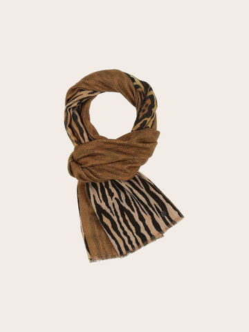 fraas-double-face-schal-mit-animal-print-und-glitzer-70-x-182-cm-damen-schal-aus image 8