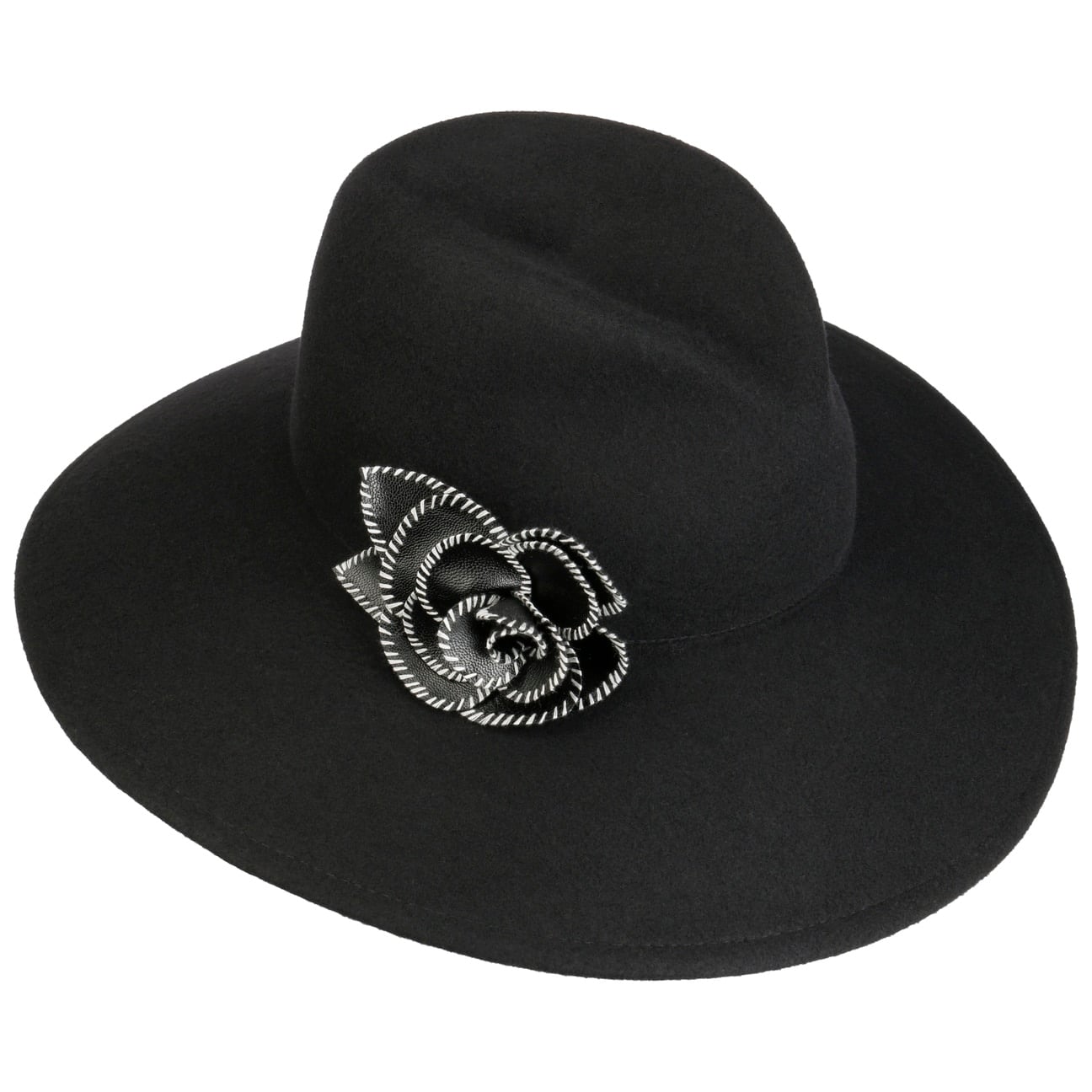 mayser-ilaria-flower-wollhut-damen-walkhut-mit-blume image 4