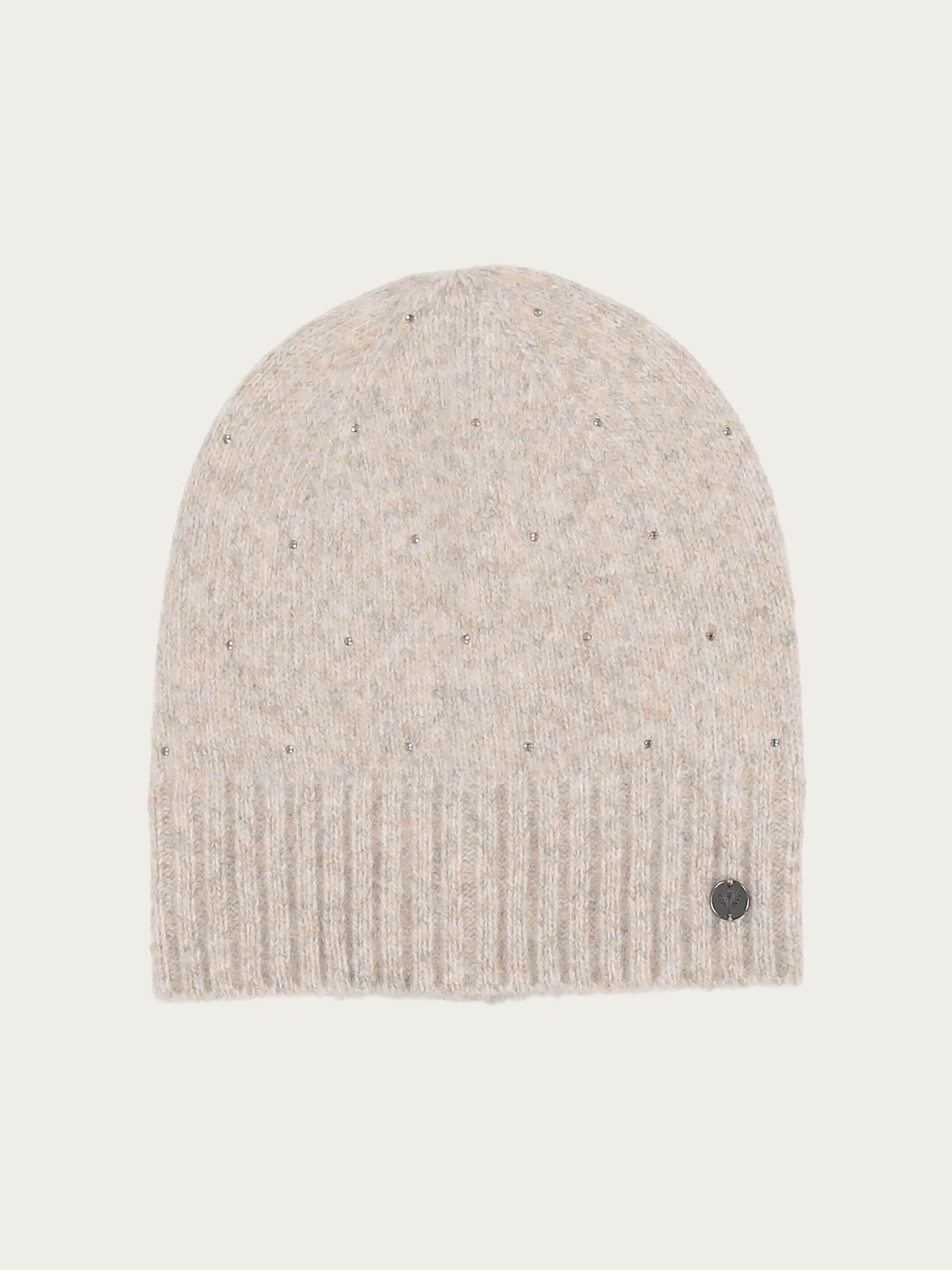 fraas-strickm-tze-beanie-mit-glitzersteinen-wollmischung image 2