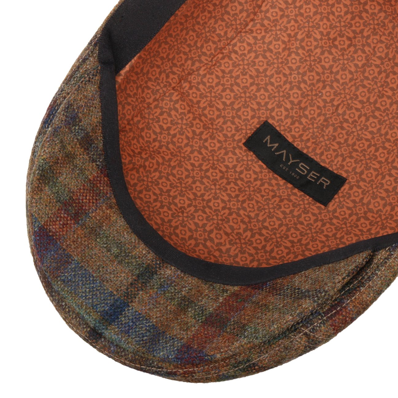 mayser-lennart-shetland-flatcap-karo-flatcap-herren image 8