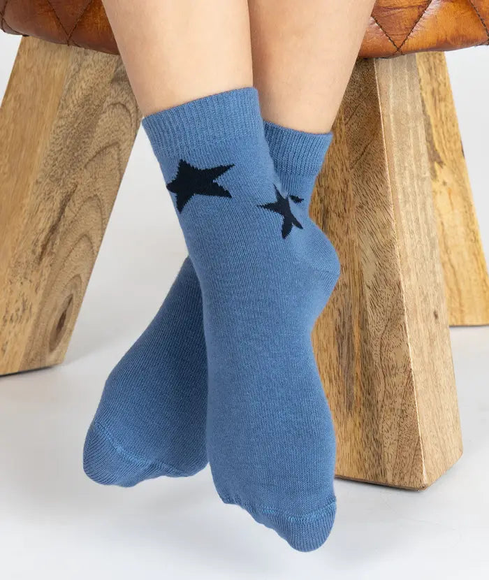 lenz-kindersocken-baumwolle-jungen-5-paar-sterne image 2