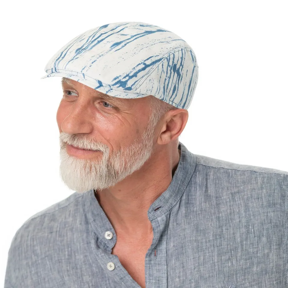 mayser-twotone-cotton-flatcap-5-teilig-baumwolle image 1