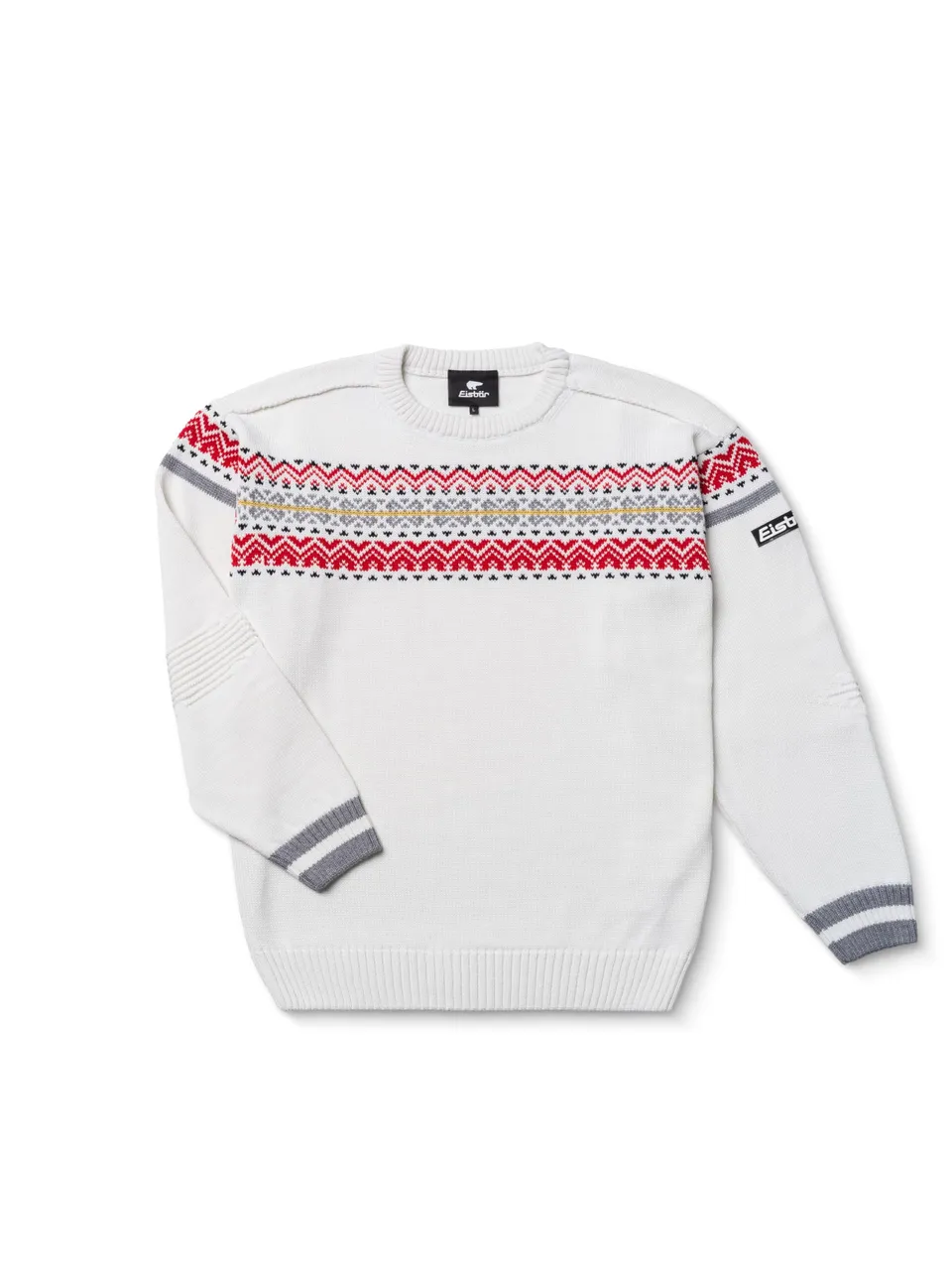eisb-r-kaiser-norweger-pullover-herren-wei-merinowolle-mit-goldgarn image 1