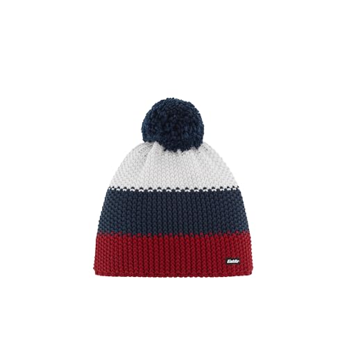 eisb-r-star-pompon-beanie-m-tze-unisex-grobstrick-mit-wollbommel image 2