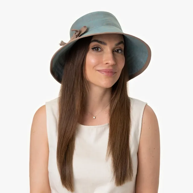 mayser-enna-melange-damenhut-sommerhut-aus-leinen-mit-schleife image 1