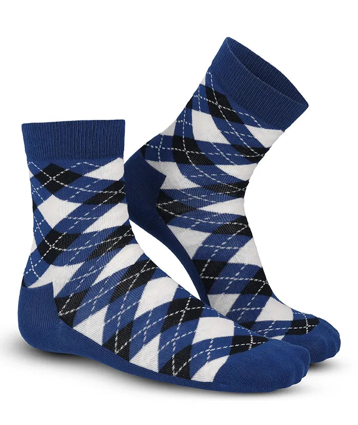lenz-soft-touch-damen-socken-rhombus-blau image 5
