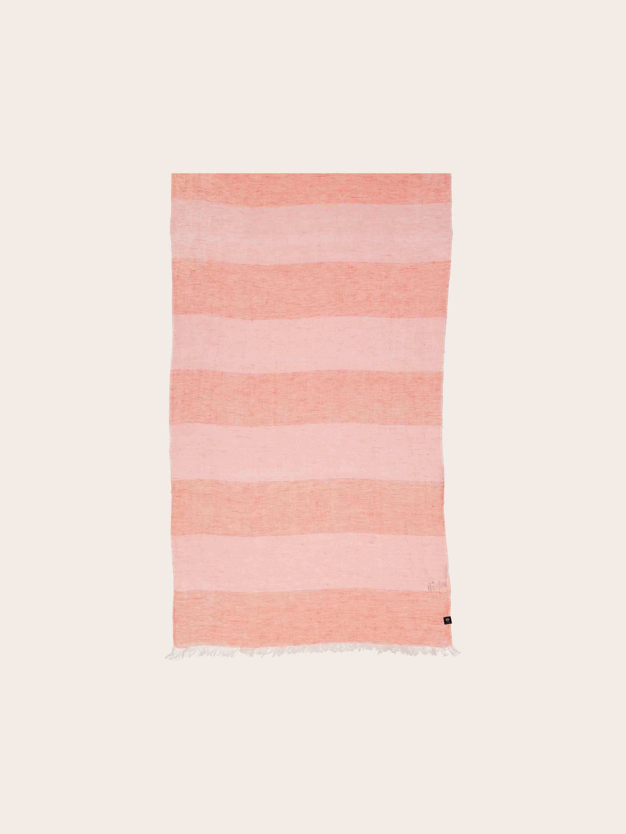 fraas-gestreifter-leinenschal-50-x-180-cm-100-leinen-sommerschal image 2