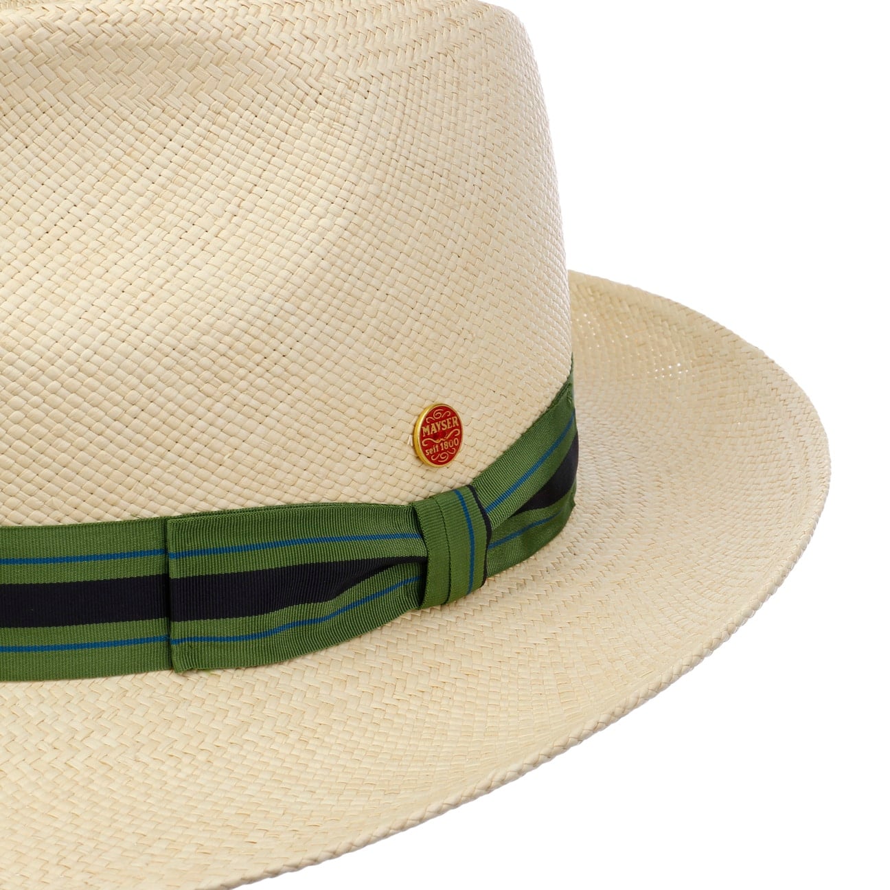 mayser-albenga-green-stripes-panamahut image 6