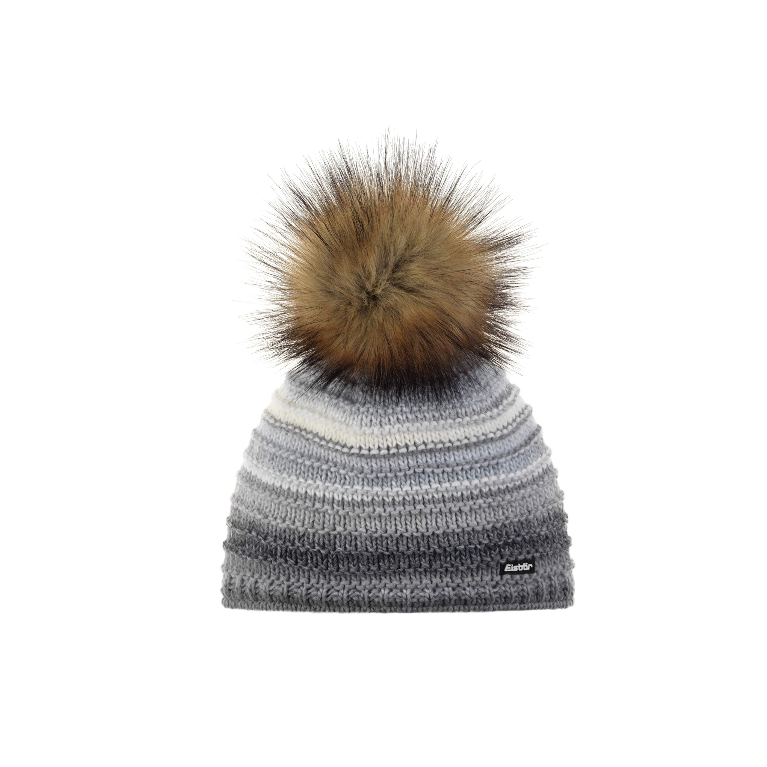 eisb-r-mikata-lux-m-damen-m-tze-mit-kunstfellpompon-und-fleecefutter image 4