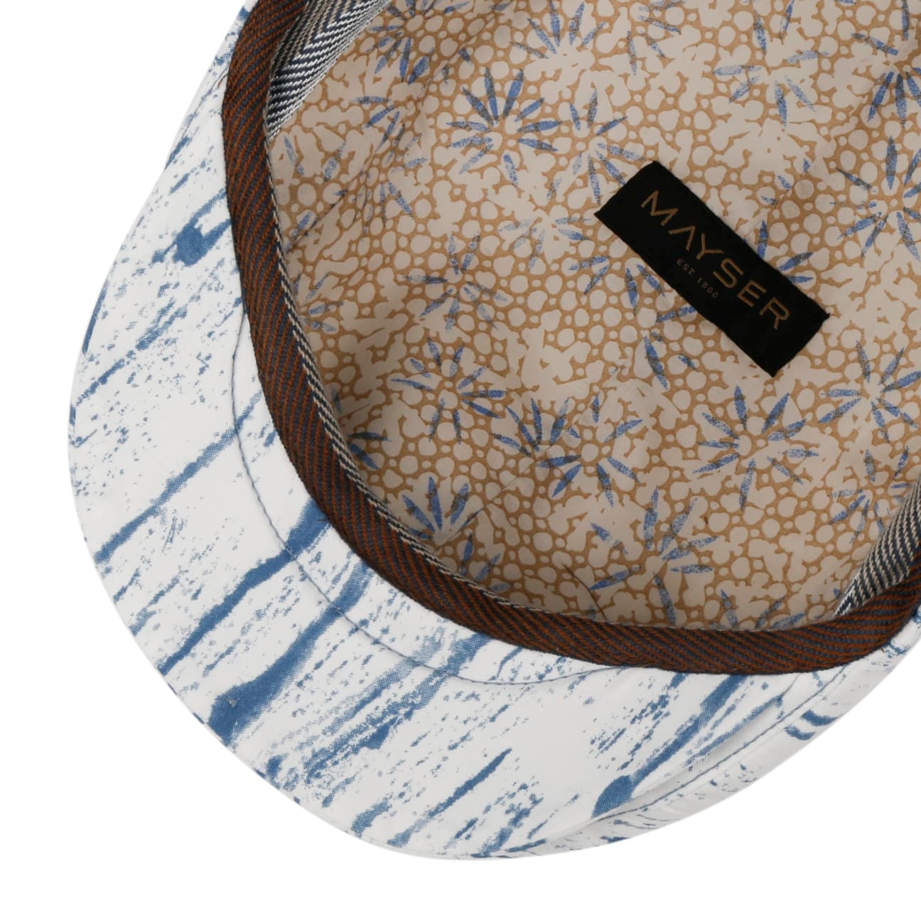 mayser-twotone-cotton-flatcap-5-teilig-baumwolle image 4