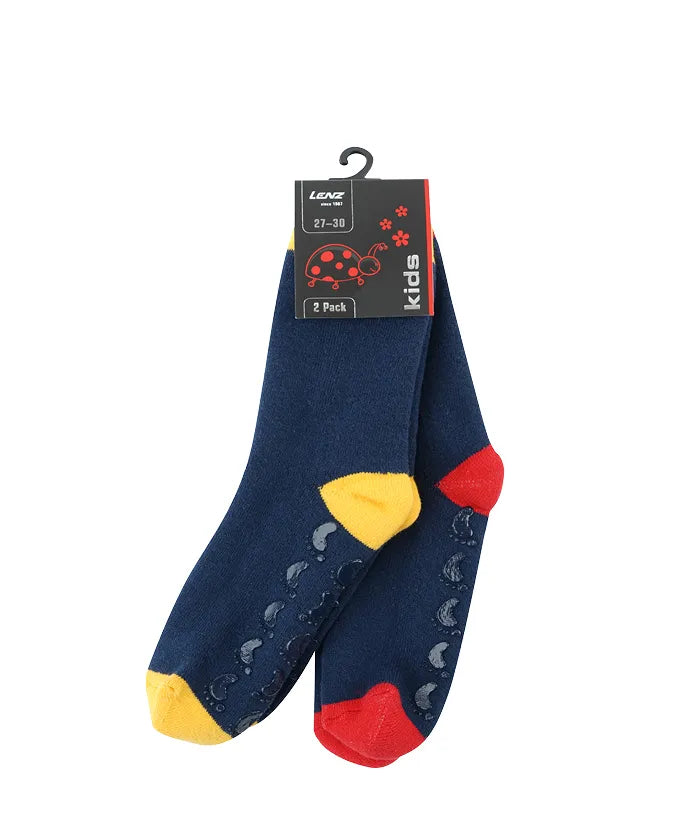 lenz-kids-rubber-print-kinder-baumwollsocke-2-paar image 1