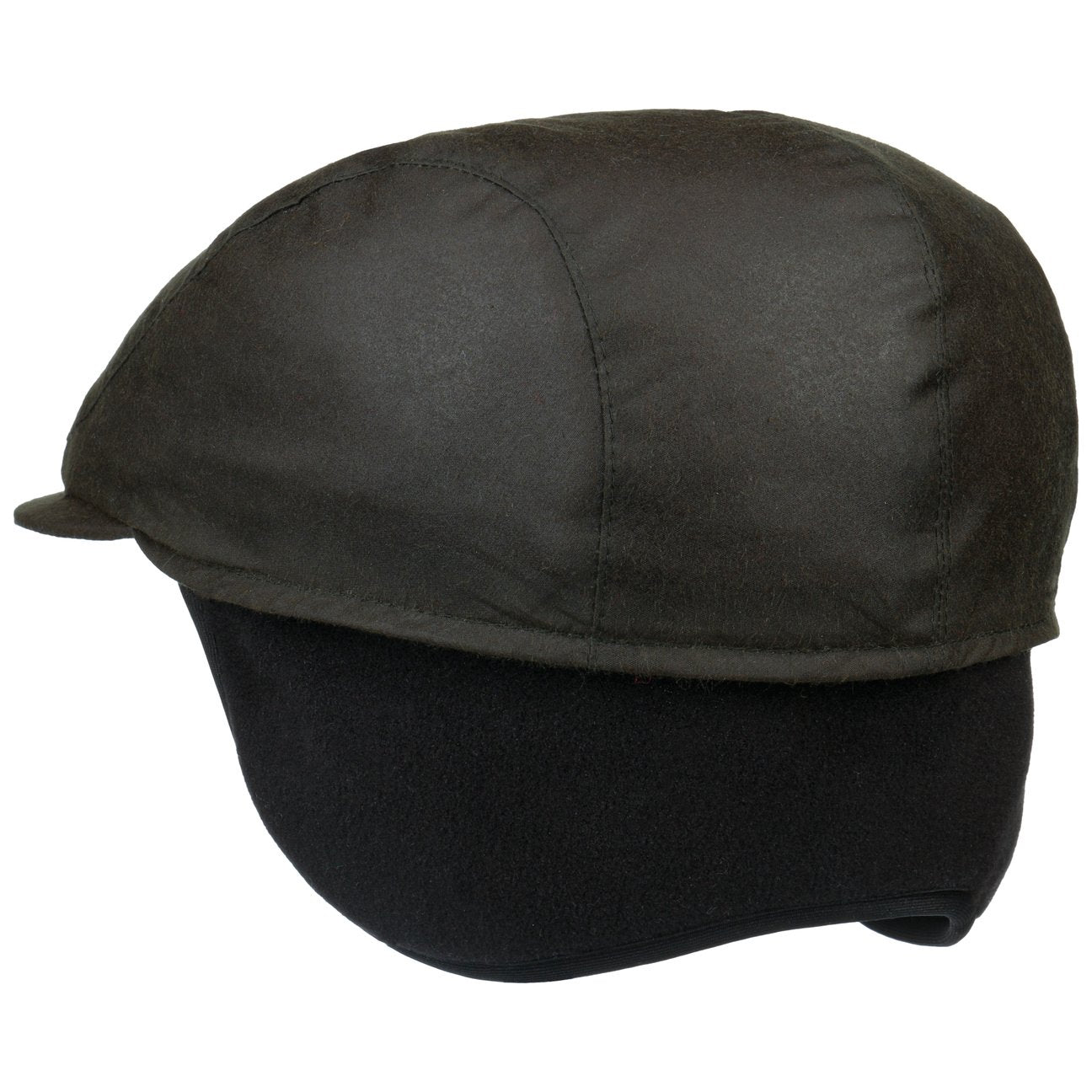 mayser-matteo-plus-waxed-cotton-flatcap-mit-ohrenklappen image 6