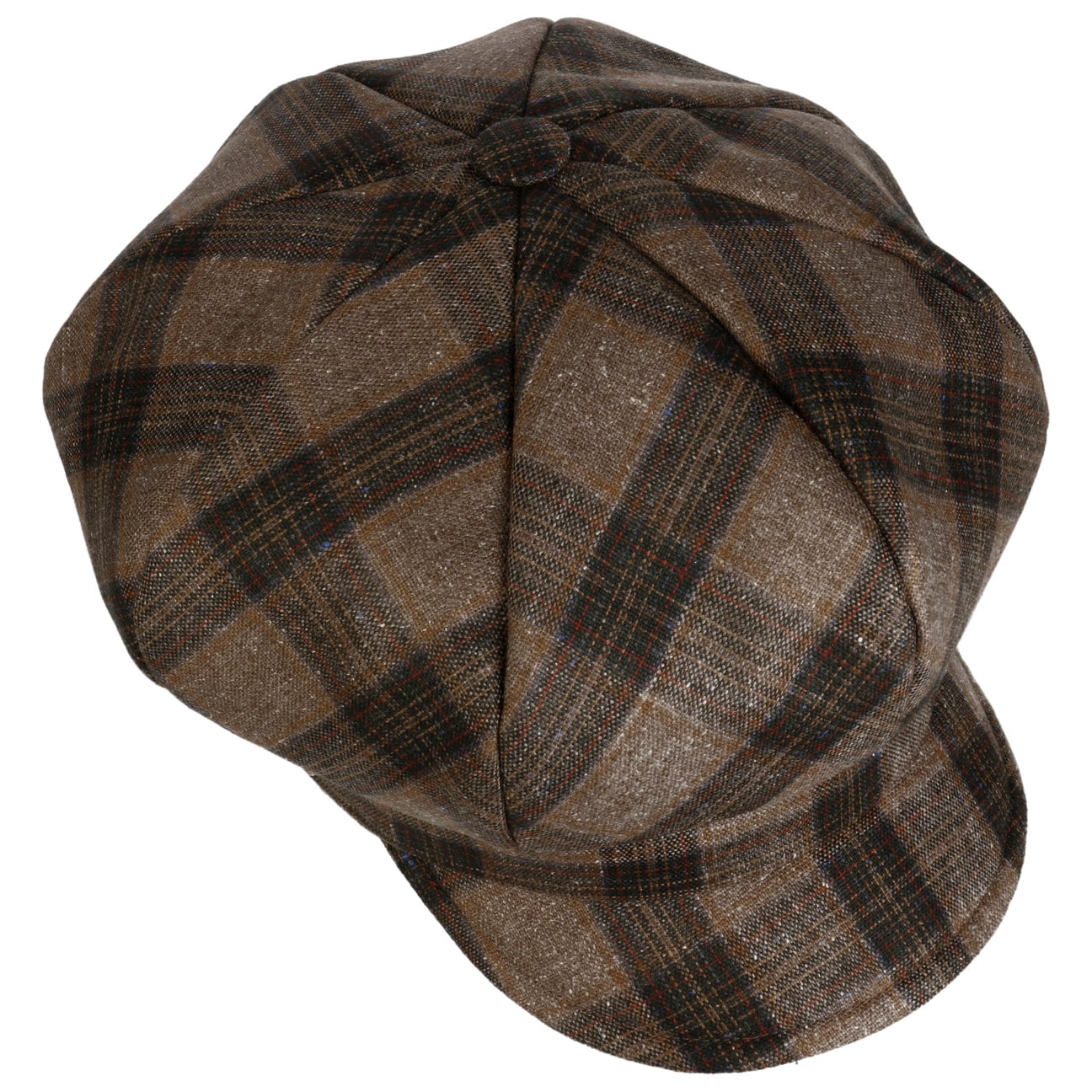 mayser-camilla-silk-check-ballonm-tze-newsboy-karo-damen image 2