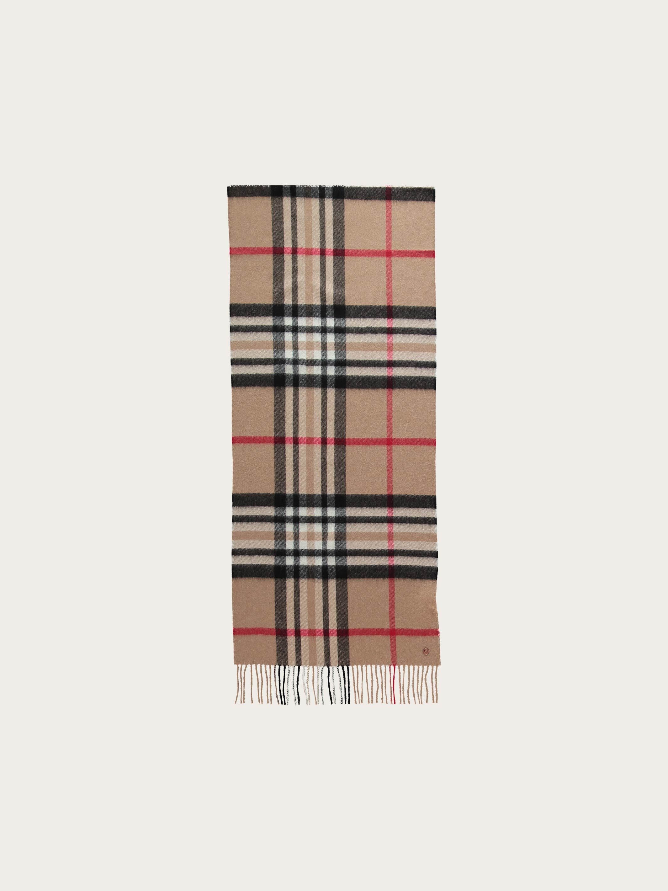 fraas-kaschmir-schal-mit-fraas-plaid-karo-42-x-190-cm-aus-reinem-kaschmir image 3