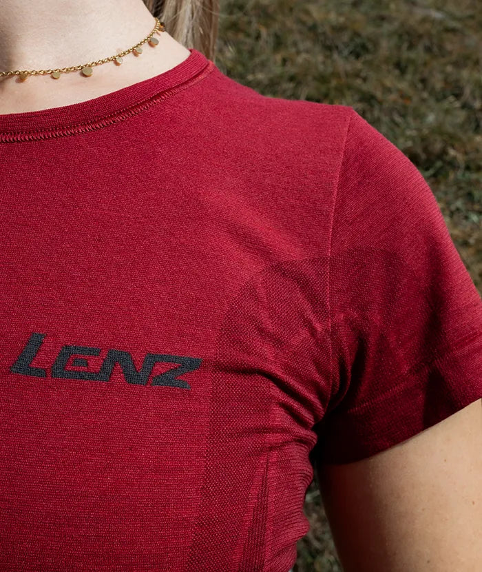 lenz-t-shirt-women-merino-6-0-rundhals-merino-softtec-shirt-damen image 6