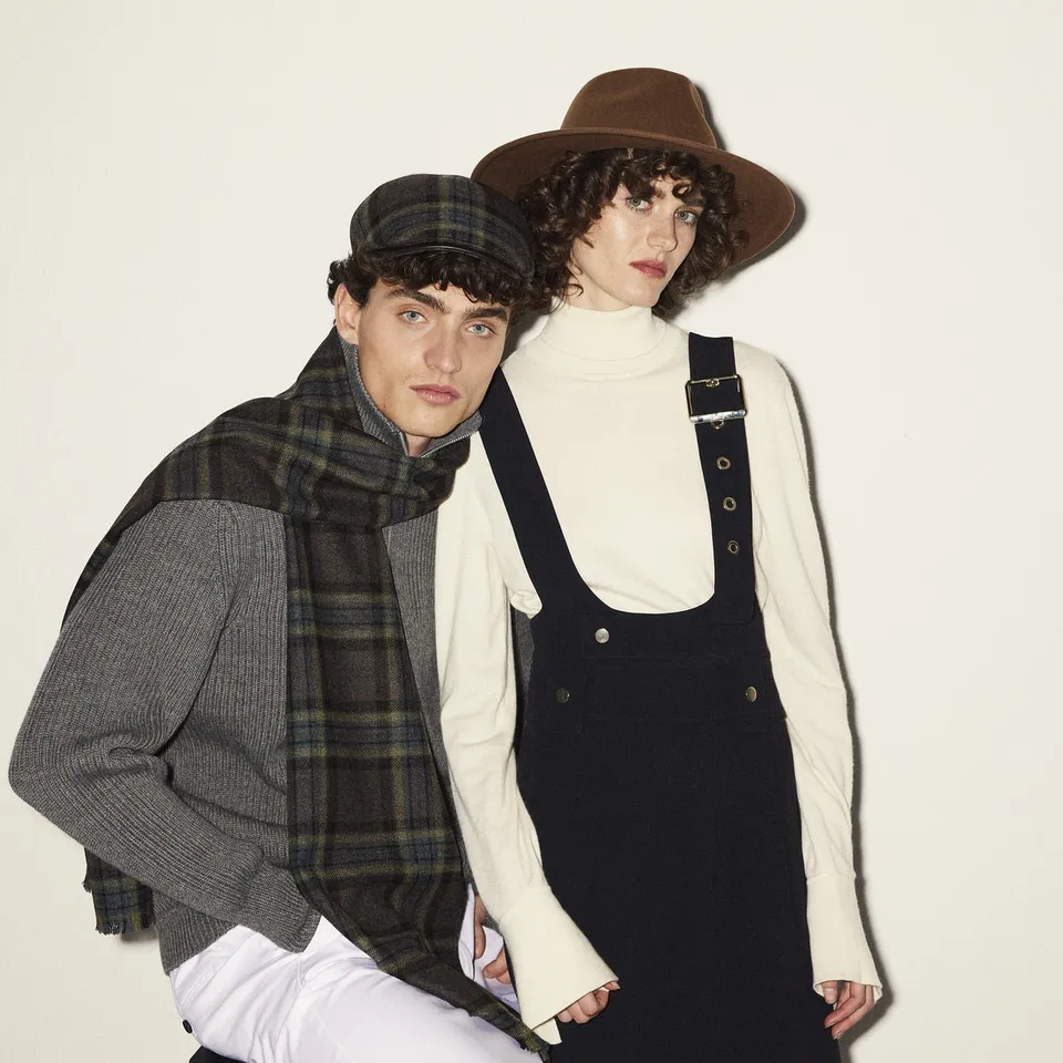 mayser-marzio-wool-check-flatcap-schieberm-tze-schurwolle-mit-lederschirm image 1