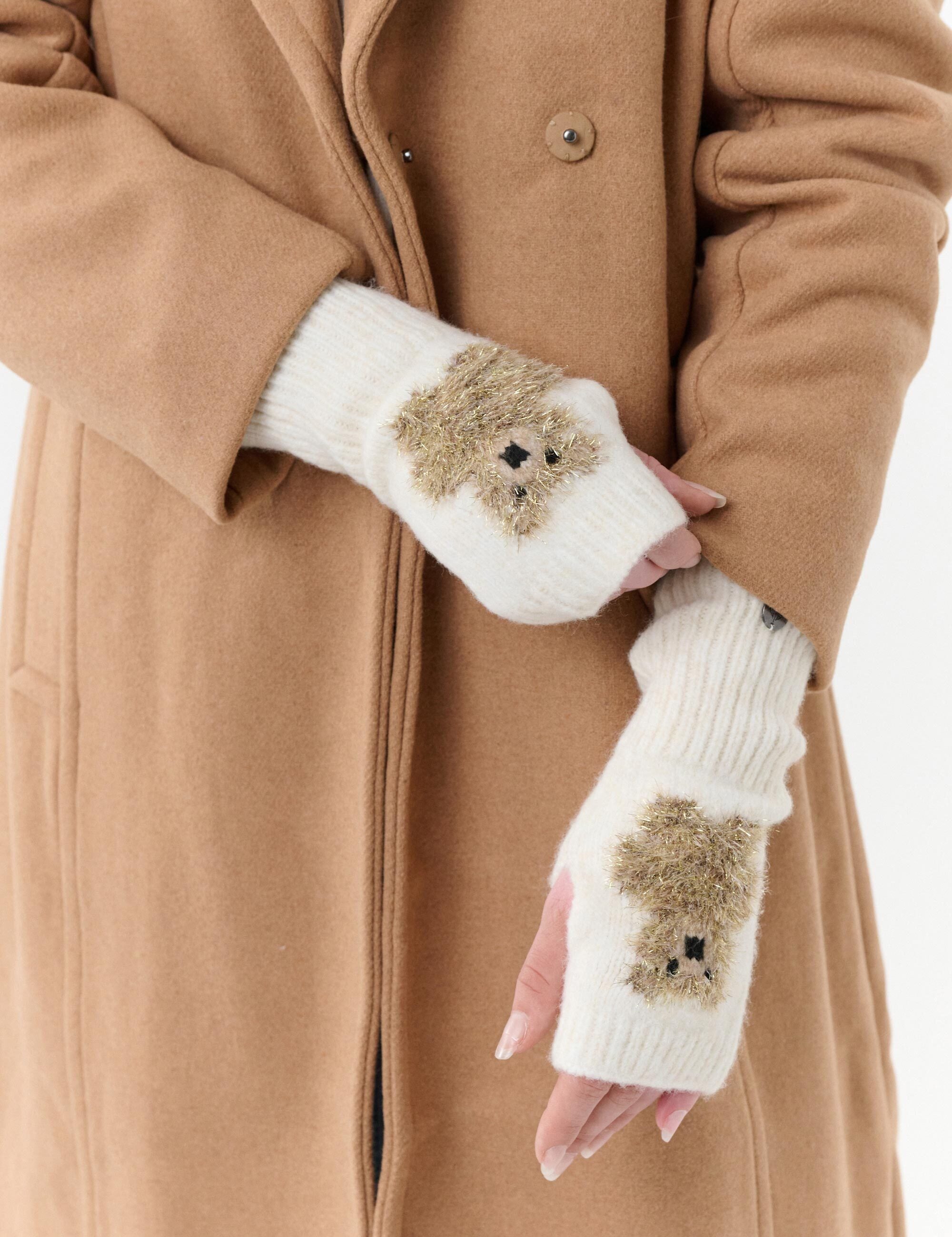 fraas-handstulpen-mit-golden-glitzerndem-teddy image 5