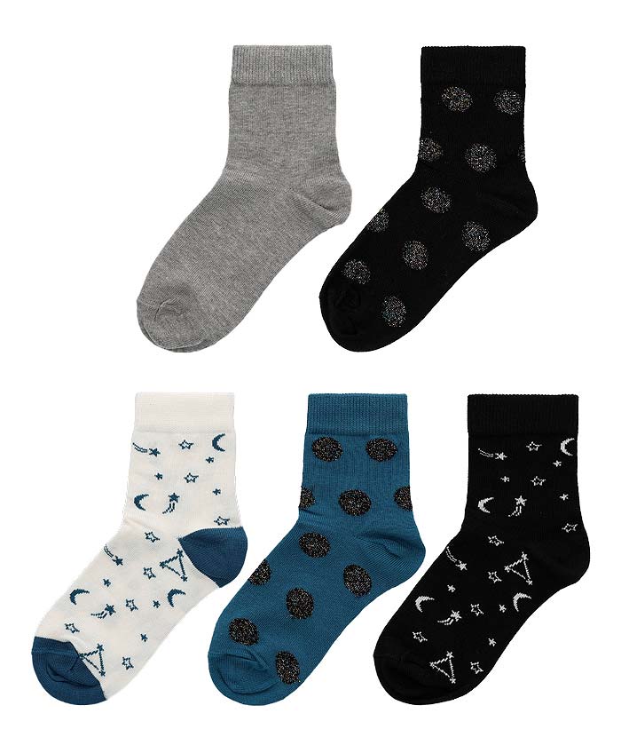 lenz-kindersocken-baumwolle-m-dchen-5-paar image 8