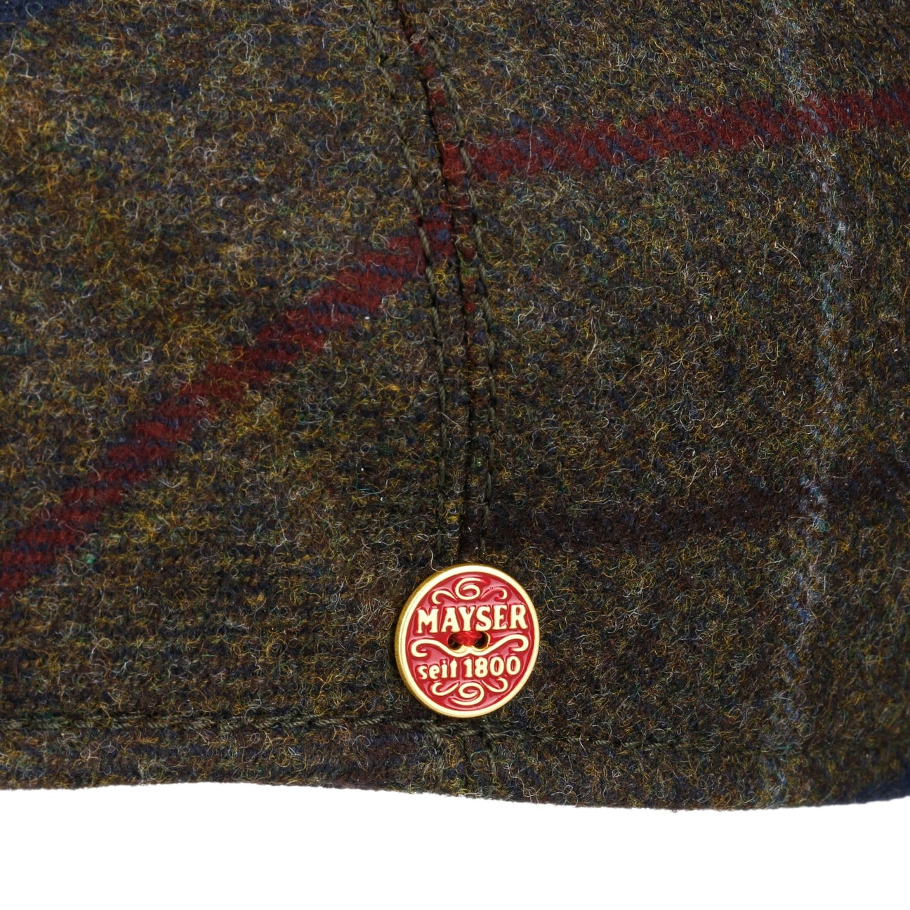 mayser-sidney-plus-colorado-flatcap-karo-flatcap-aus-schurwolle-mit-ohrenklappen image 5
